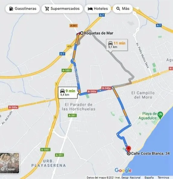 Apartamento Las Palmerillas-Residencial Torrequebrada Roquetas de Mar Spain